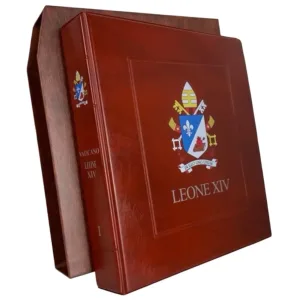 Album per divisionali LEONE XIV 1° volume vuoto Avana Master Phil 1 (1)