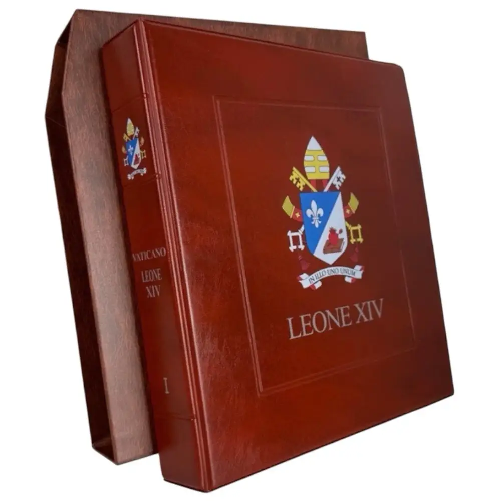 Album per divisionali LEONE XIV 1° volume vuoto Avana Master Phil 1 (1) Album per divisionali LEONE XIV 1° volume vuoto Avana Master Phil 1 (1)