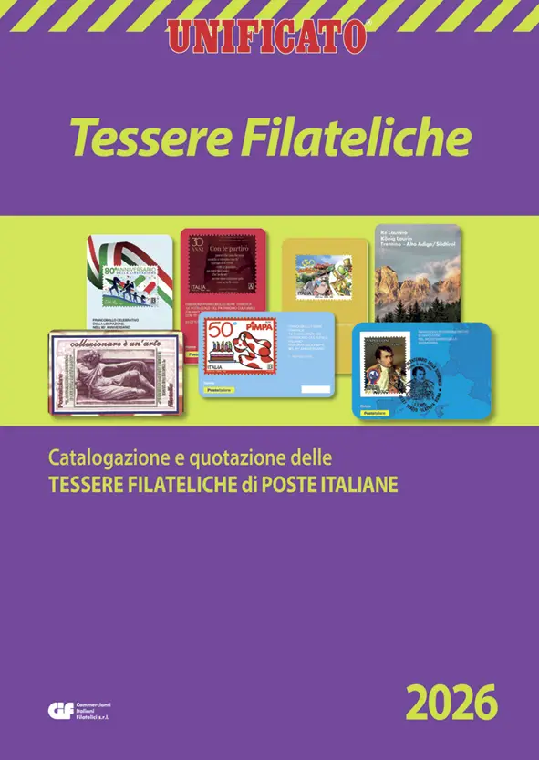 Catalogo Tessere Filateliche 2026 Unificato Catalogo Tessere Filateliche 2026 Unificato