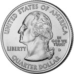 STATI UNITI - 1999 - 25 c. 50 Stati: Delaware - Zecca D FDC