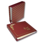 UNIFICATO - ALBUM UFFICIALE LIEBIG a 4 anelli con custodia lusso rivestita, vuota
