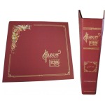 UNIFICATO - ALBUM UFFICIALE LIEBIG a 4 anelli con custodia lusso rivestita, vuota