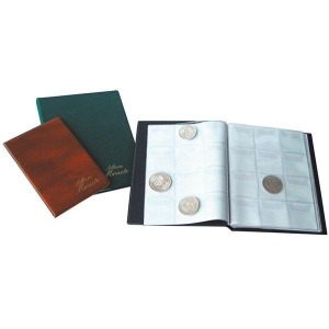 MASTER PHIL - Album MONEY GRANDE ad 8 inserti fissi trasparenti da 12 taschine e intercalare bianco