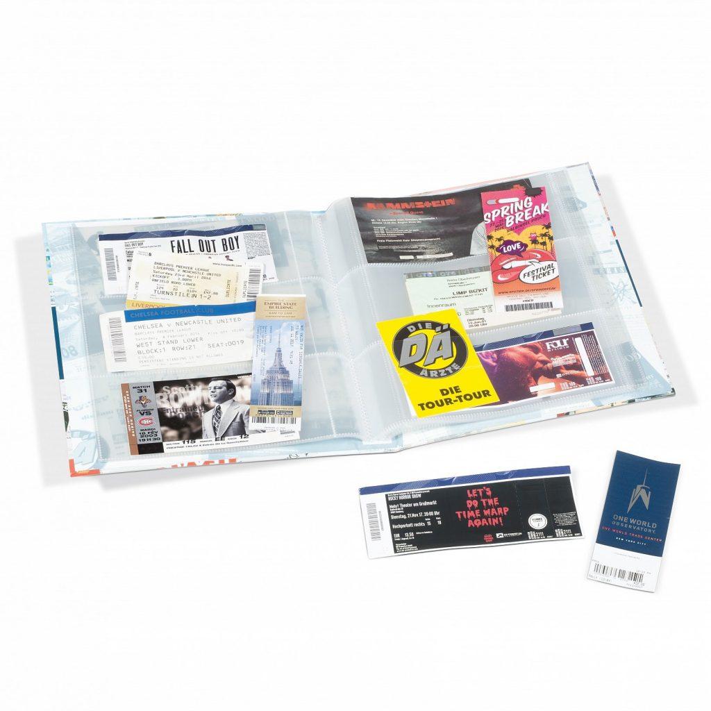 Album TICKETS per 156 biglietti d ingresso di vario tipo senza custodia Leuchtturm 2