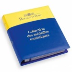 LEUCHTTURM - Album Vista MÉDAILLES TOURISTIQUES, con 8 fogli e senza custodia
