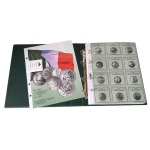 MASTER PHIL - Album per monete Commemorative in argento Repubblica Italiana completo - Verde