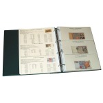MASTER PHIL - Album tipologico per CARTAMONETA LIRA Repubblica Italiana dal 1946 al 2001 completo - Verde