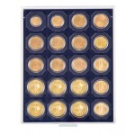 LINDNER - BOX MARINE a 20 caselle quadrate da 50 mm - Blu