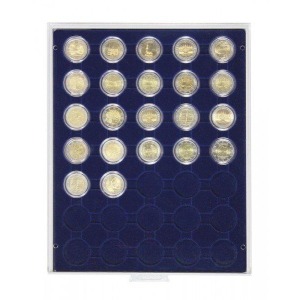LINDNER - BOX MARINE a 35 caselle rotonde da 32 mm - Blu