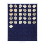 LINDNER - BOX MARINE a 54 caselle rotonde da 25,75 mm - Blu
