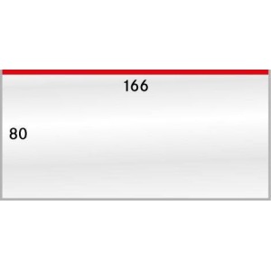 LINDNER - BUSTE PROTETTIVE trasparenti da 166x80 mm apertura dall'alto - 50 pz.