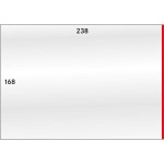 LINDNER - BUSTE PROTETTIVE trasparenti da 238x168 mm apertura laterale - 50 pz.