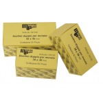 MASTER PHIL - BUSTINA DOPPIA LUSSO piccola per monete - 50 pz.