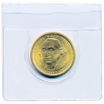 MASTER PHIL - CENTRATORI trasparenti per 2 € e 1 US $ Presidenti / Nativi / Innovazioni - 20 pz.