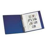 LINDNER - Cartella a 18 anelli REGULAR con custodia - Blu