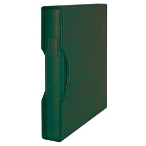 LINDNER - Cartella a 18 anelli REGULAR senza custodia - Verde
