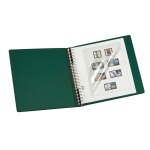 LINDNER - Cartella a 18 anelli REGULAR senza custodia - Verde