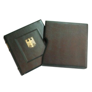 ABAFIL - Cartella a 22 anelli ELEGANT Germania con custodia - Verde
