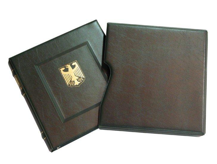 Cartella a 22 anelli ELEGANT Germania con custodia Verde Abafil 1 ABAFIL - Cartella a 22 anelli ELEGANT Germania con custodia - Verde