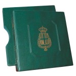 MASTER PHIL - Cartella a 22 anelli MESSICO Italia Regno con custodia - Verde
