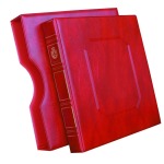 MASTER PHIL - Cartella a 22 anelli MESSICO S.M.O.M. con custodia - Rossa