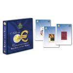 ABAFIL - Cartella a 4 anelli ALBUM 2 € SAN MARINO in folder con custodia, vuota