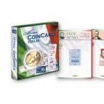 ABAFIL - Cartella a 4 anelli ALBUM COINCARD ITALIA con custodia, vuota