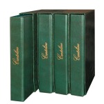 MASTER PHIL - Cartella a 4 anelli CARTOLINE GRANDE con custodia, vuota