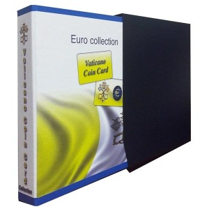 MASTER PHIL - Cartella a 4 anelli COIN CARD VATICANO con custodia, vuota