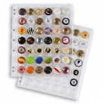 LEUCHTTURM - Cartella a 4 anelli GRANDE CHAMP con 4 fogli trasparenti, senza custodia