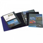 LEUCHTTURM - Cartella a 4 anelli OPTIMA F GIGANT con custodia - Qualsiasi colore