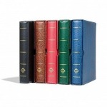 LEUCHTTURM - Cartella a 4 anelli OPTIMA F con custodia - Qualsiasi colore