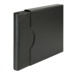 LINDNER - Cartella a 4 anelli UNIVERSAL senza custodia - Nera