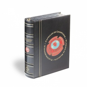 LEUCHTTURM - Cartella a 4 anelli VARIO CHAMP con 5 fogli senza custodia - Nera