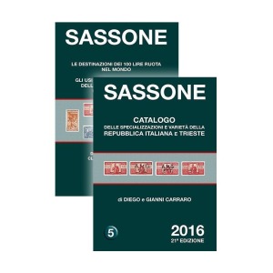 SASSONE - Catalogo delle Specializzazioni e varietà della Repubblica Italiana e Trieste - 2016