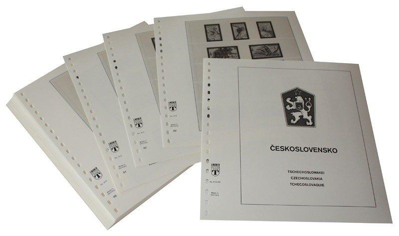Cecoslovacchia 1980 1984 Lindner 1 LINDNER - Cecoslovacchia 1980-1984