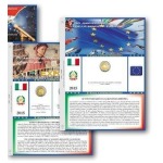 ABAFIL - Fogli 2 € COMMEMORATIVI sfusi Italia 2015 (per le 3 emissioni)