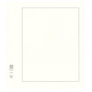 LINDNER - Fogli BLANKO color bianco con cornice nera - 10 pz.