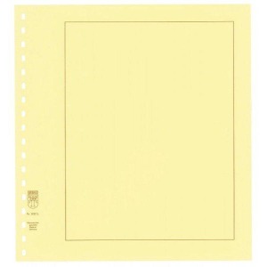 LINDNER - Fogli BLANKO color crema con cornice marrone - 10 pz.