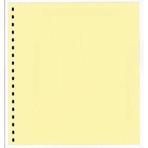 LINDNER - Fogli BLANKO color crema senza stampe - 10 pz.