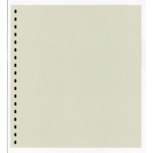 LINDNER - Fogli BLANKO color grigio argento senza stampe - 10 pz.