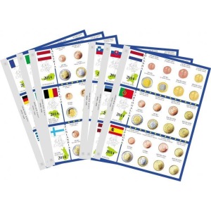ABAFIL - Fogli €URO MONEY per serie Euro 18 Paesi 2014