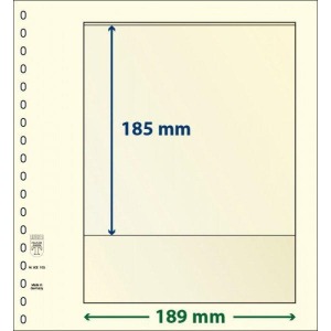 LINDNER - Fogli T-BLANKO a 1 tasca 802103 - 10 pz.