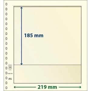 LINDNER - Fogli T-BLANKO a 1 tasca 802109 - 10 pz.