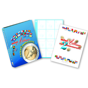 ABAFIL - Fogli trasparenti per MINI ALBUM 2 €URO - 6 pz.