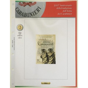 ABAFIL - Foglio 2 € Italia 2014 Carabinieri in folder