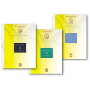 ABAFIL - Foglio ALBUM 2 € VATICANO in folder 2015