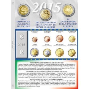 ABAFIL - Foglio ALBUM €URO ITALIA per serie Euro 2015
