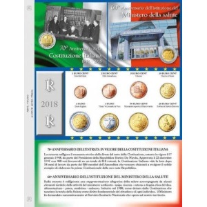 ABAFIL - Foglio ALBUM €URO ITALIA per serie Euro 2018