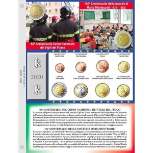ABAFIL - Foglio ALBUM €URO ITALIA per serie Euro 2020